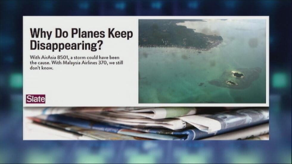 'Why do planes keep disappearing?' In the press